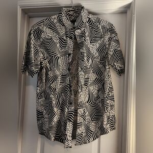 Mens Retro Button Down Medium